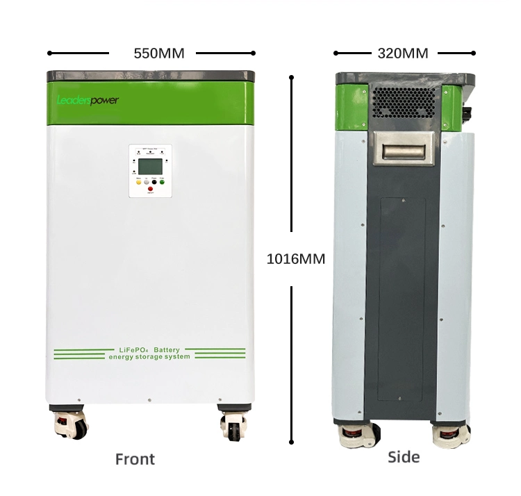 Stackable Lithium Battery Pack 5kwh 10kwh 48V 51.2V 100ah 200ah LiFePO4 Home Solar Energy Battery Pack Movable Power Battery Solar Cell Lithium 12V