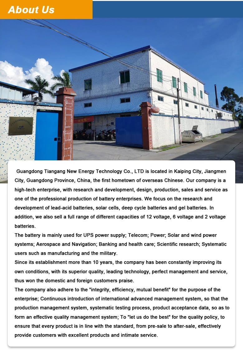 Wholesale Solar Wind Energy Storage Special AGM Energy Storage Lead-Acid Battery