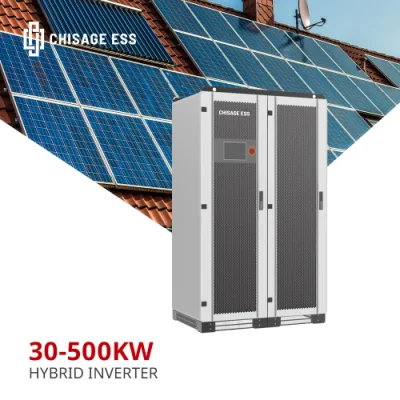 Chisage Ess 산업용 하이브리드 인버터는 배터리 용량 및 방전을 지원합니다.