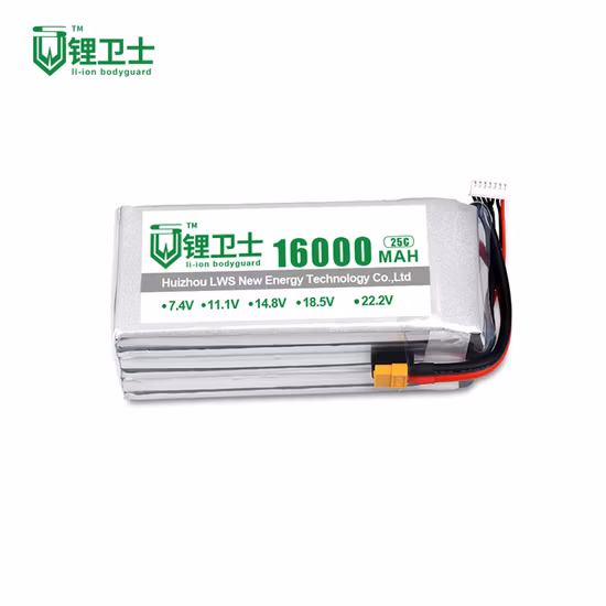 RC Lipo 배터리 10000mAh 4s 14.8V 30c 40c 60c Uav Droneplant 보호용 충전식 리튬 배터리 팩 Uav 농업 스프레이 배터리 작동 분무기